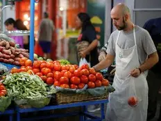 עגבניות שוק ירקות