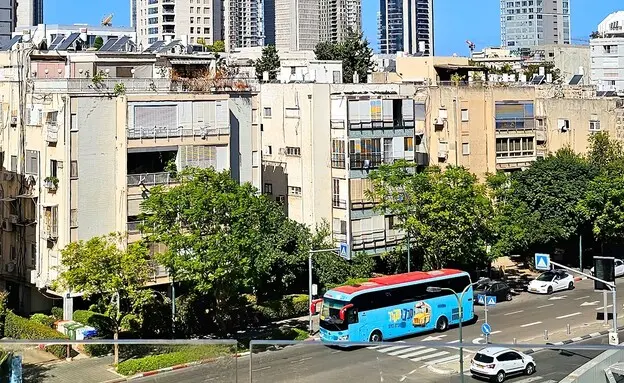 רחוב ויצמן בתל אביב, אוקטובר 2024